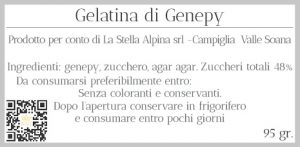 Gelatina al Genepy 95gr