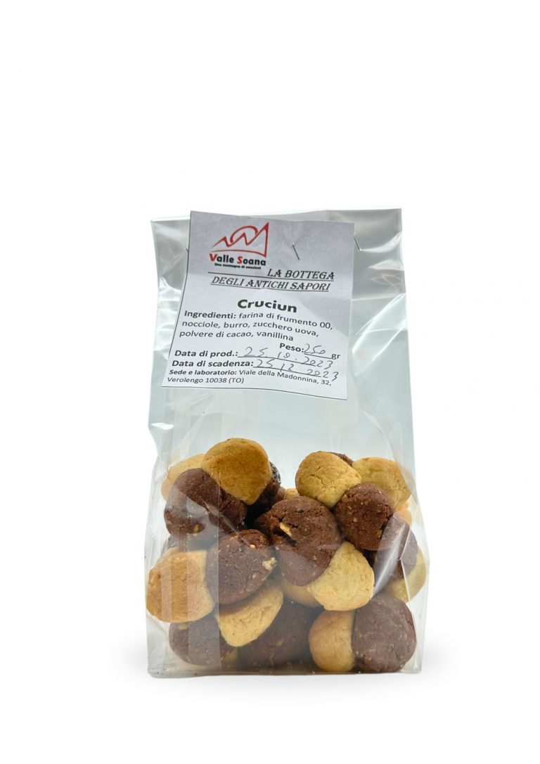 Biscotti “Cruciun” (Nocciola /Cioccolato)